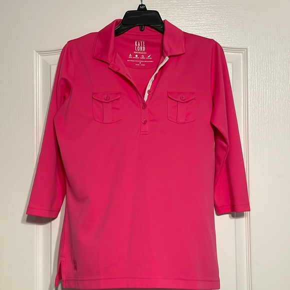 kate lord Tops - Pink Kate Lord performance long sleeve shirt size Medium